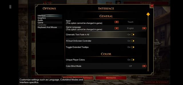 Ako sa hrá Age of Empires II Definitive Edition touchscreenovo cez Xbox cloud?