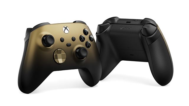 Microsoft predstavil Gold Shadow gamepad