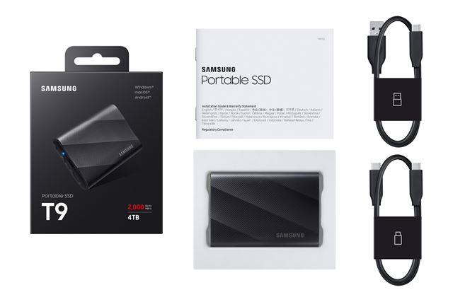 Samsung predstavil nový prenosný SSD T9