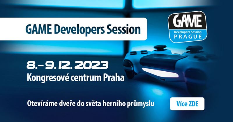 GAME Developers Session Prague 2023 bola naplnovan na december
