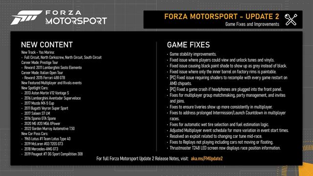 Forza Motorsport dostáva druhý update, prichádza Yas Marina okruh