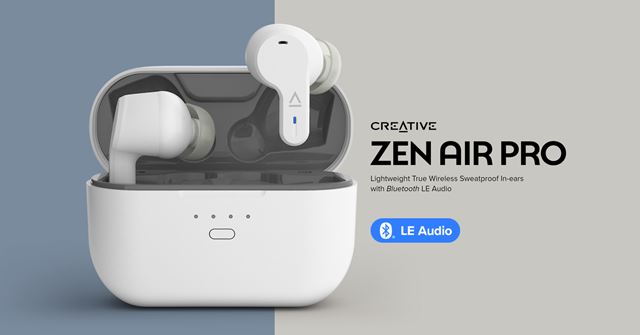 Creative Zen Air Plus a Creative Zen Air Pro slúchadlá predstavené