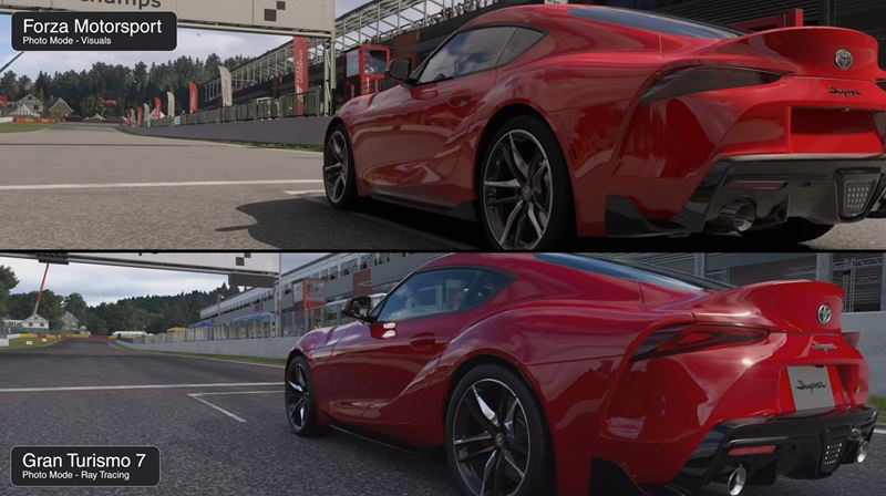 Porovnanie GT7 vs Forza