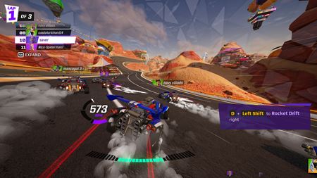 Rocket Racing prišiel do Fortnite