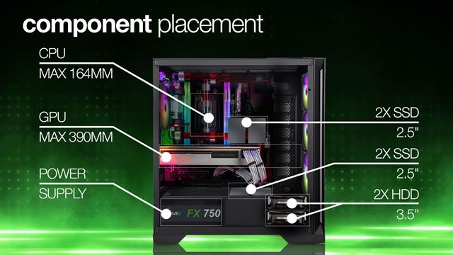 Evolveo skriňa Ptero Q príde s dvomi vymeniteľnými prednými panelmi