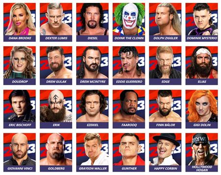 WWE 2K23 prinesie takmer 200 postáv, prinášame kompletný zoznam