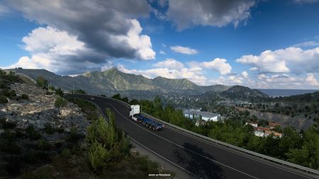Euro Truck Simulator 2 ukazuje prírodu západného Balkánu