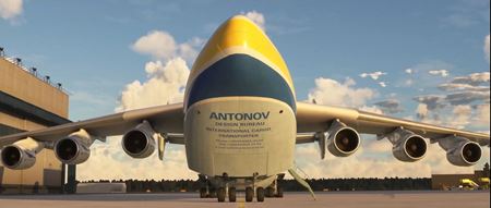 Microsoft Flight Simulator oficiálne dostane už zničené Antonov 225 Mriya lietadlo