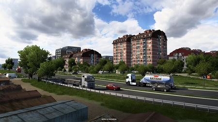 Euro Truck Simulator 2 ukazuje architektúru západného Balkánu