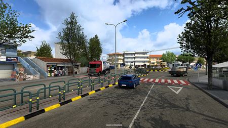 Euro Truck Simulator 2 ukazuje architektúru západného Balkánu
