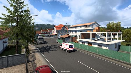 Euro Truck Simulator 2 ukazuje architektúru západného Balkánu
