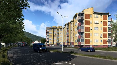 Euro Truck Simulator 2 ukazuje architektúru západného Balkánu