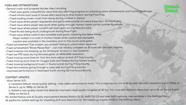 High on Life dostal nový patch, ktorý pridal quality vizuálny režim