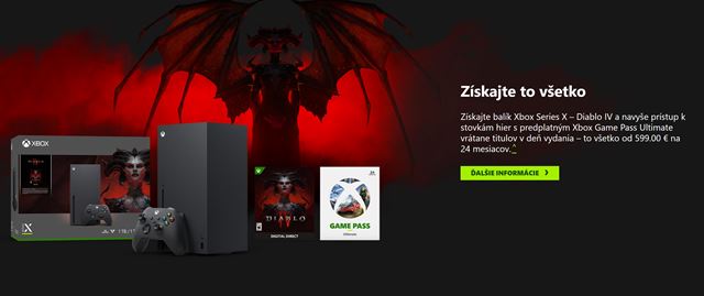 Xbox Series X Diablo IV bundle ohlásené