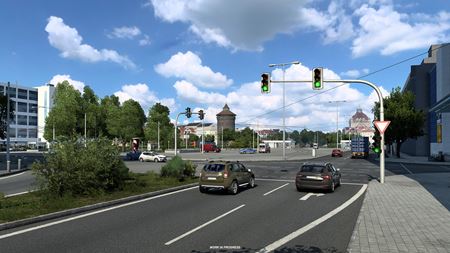 Euro Truck Simulator 2 ukazuje prepracovaný Norimberg