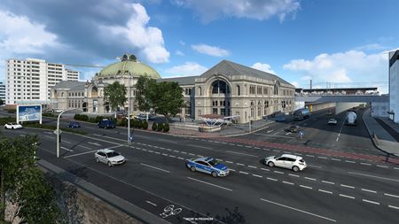 Euro Truck Simulator 2 ukazuje prepracovaný Norimberg