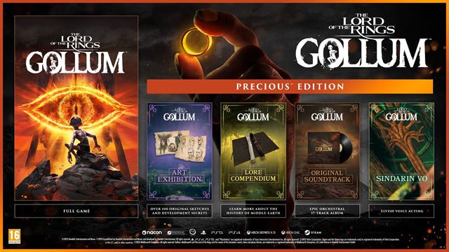 The Lord of the Rings: Gollum predvádza Precious edíciu