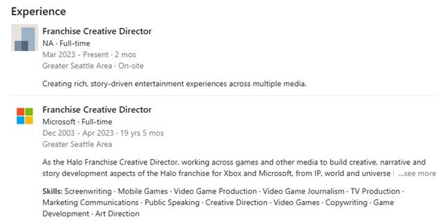 Z 343 Industries odišiel aj Frank O'Connor