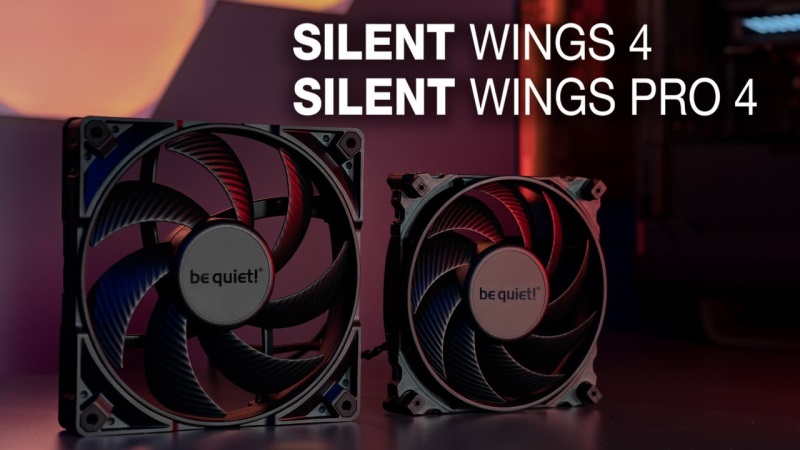 o ponkaj Silent Wings 4 ventiltory od Be Quiet!