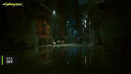 Cyberpunk 2077 Overdrive ray tracing update ukazuje porovnania
