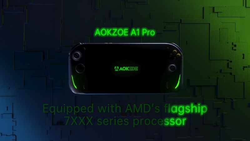 AOKZOE A1 Pro handheld dostane najrchlej procesor v handheldoch doteraz