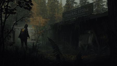 Séria záberov na Alan Wake 2