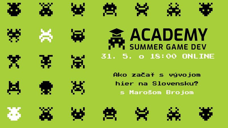 Netradin hern konferencia Academy Summer Game Dev 2023 zana