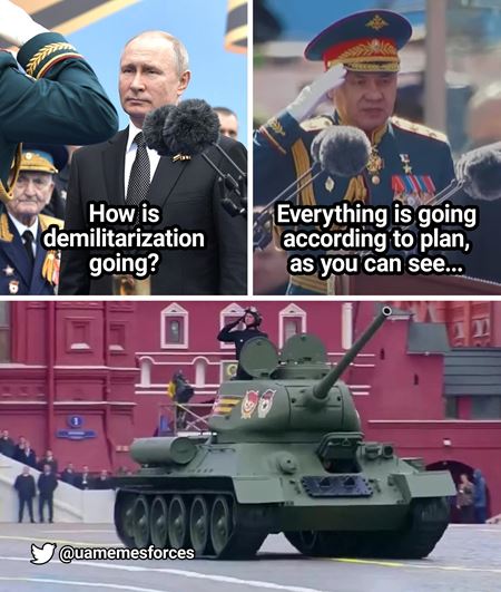 Rusko na svoju vojensk prehliadku prinieslo svoj posledn tank  