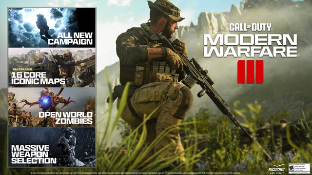 Call of Duty Modern Warfare 3 predstavenie