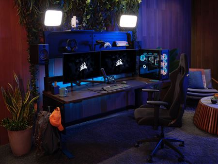 Corsair predstavil modulárny počítačový stôl Platform.6