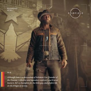 Starfield predstavuje svoje hlavné postavy