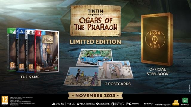 Tintin Reporter - Cigars of the Pharaoh dostal dátum vydania