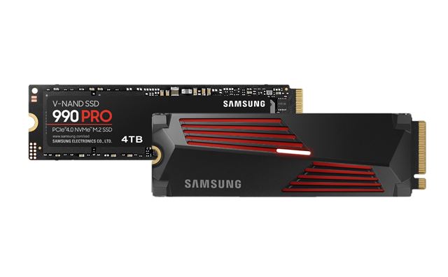 Samsung predstavil 4TB NVMe SSD disk vo svojej 990 Pro sérii a aj nové SD karty