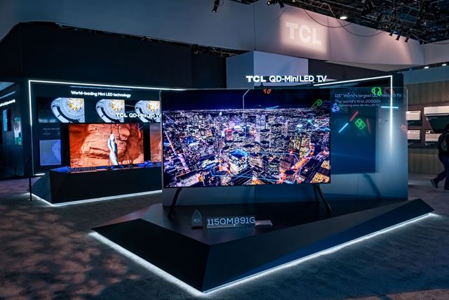 TCL prinieslo na CES 115-palcový MiniLED