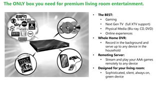 Ako vyzerali pôvodné plány na Xbox One konzolu?