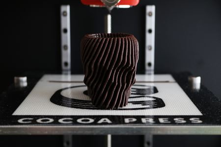 Kočne poriadna 3D tlačiareň ... čokolády