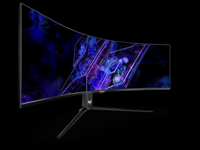 Acer tiež priniesol na CES sériu monitorov a to aj veľký 57-palcový miniLED.