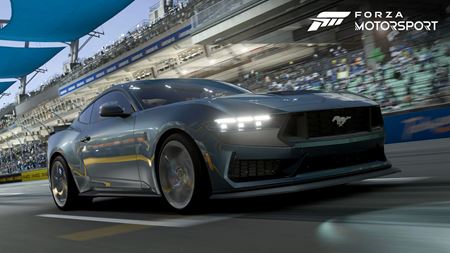 Forza Motorsport predstaila update s Mustangmi a novou traťou, ale aj svoje štatistiky