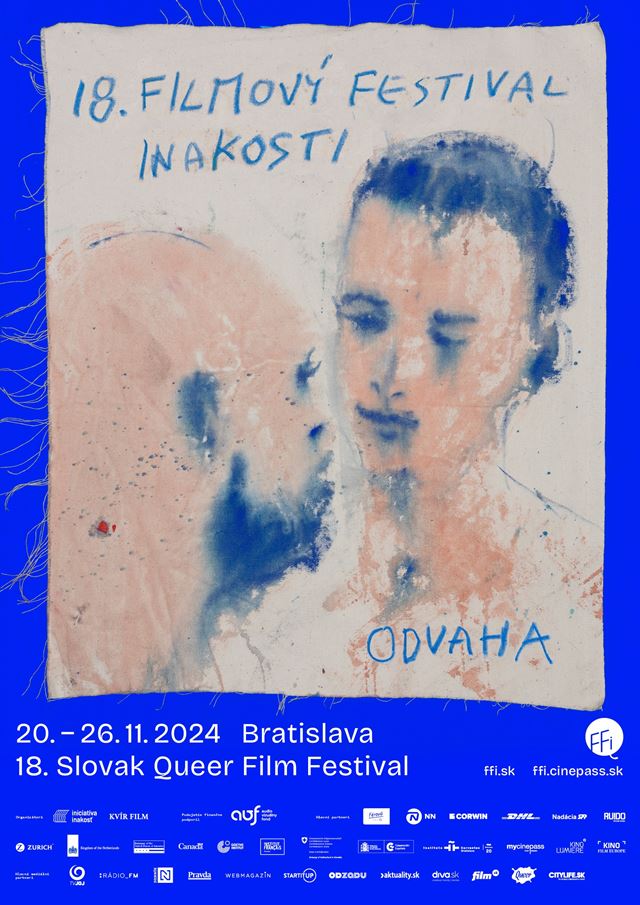 Andrej Dúbravský namaľoval oficiálny plagát k 18. Filmovému festivalu inakosti