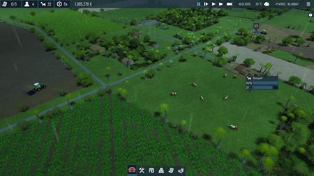 Farmársky simulátor Global Farmer vyšiel v Early Access, ponúka farmárčenie kdekoľvek na svete