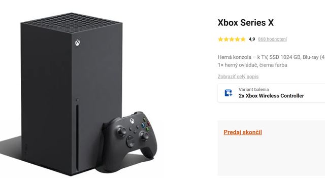 Kam sa stratil Xbox Series X?