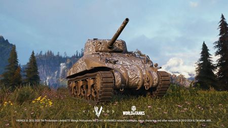Postavy zo seriálu Vikingovia prichádzajú do World of Tanks