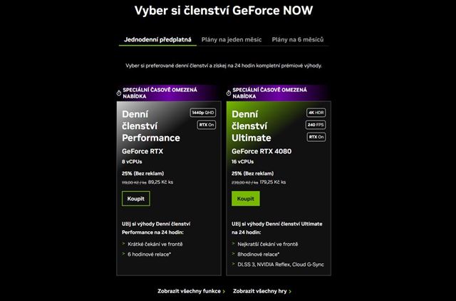 Nvidia mení Geforce Now Priority predplatné na Performance, pridáva vylepšenia, ale zavádza mu 100 hodinový limit