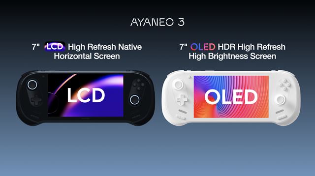 Ayaneo 3 handheldy predstavené