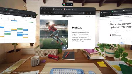 Samsung predstavil VR headset s Android XR systémom