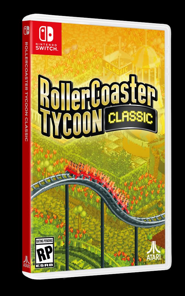 RollerCoaster Tycoon Classic pre Switch sa dočká retail vydania