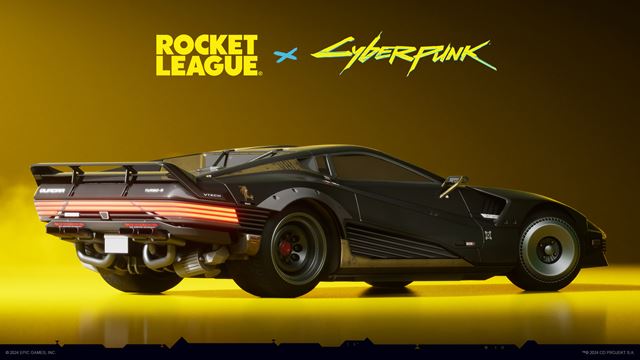 Fortnite a aj Rocket League dostali Cyberpunk 2077 obsah