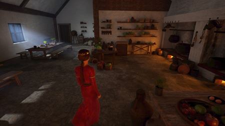 Elflock predvádza nasledovníčku trónu na hrade