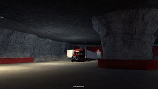 American Truck Simulator ukazuje podzemné sklady v Missouri