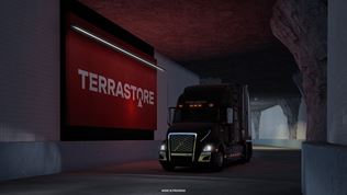 American Truck Simulator ukazuje podzemné sklady v Missouri